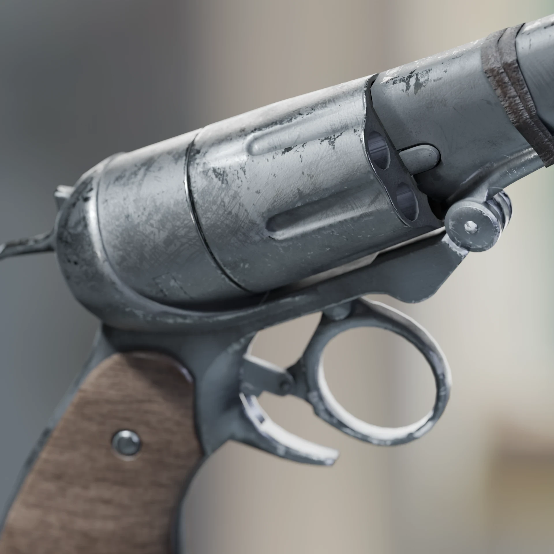 Revolver — Published on ArtStation.